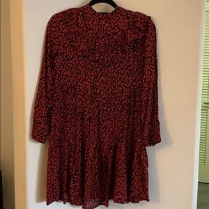 Zara printed dress